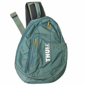 Thule sea green crossover sling back pack